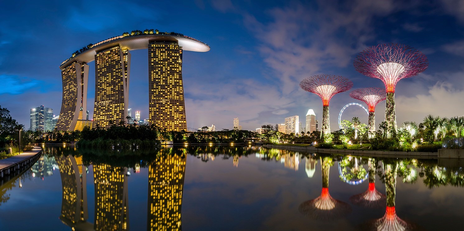 Singapore skyline